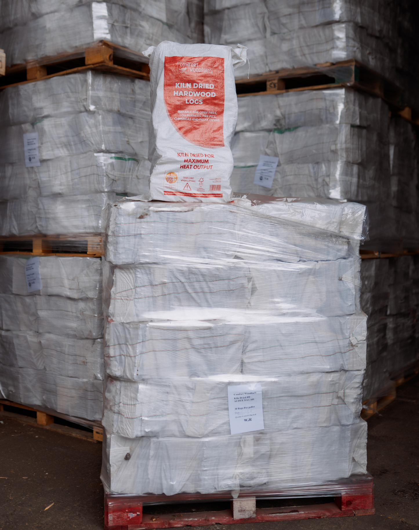 CWF Kiln-Dried Alder Logs - 60L Boot Bags