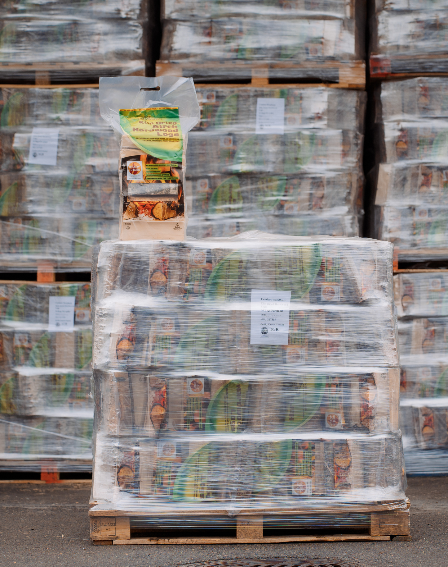 CWF Kiln-Dried Birch Logs - 20L Carry Pack