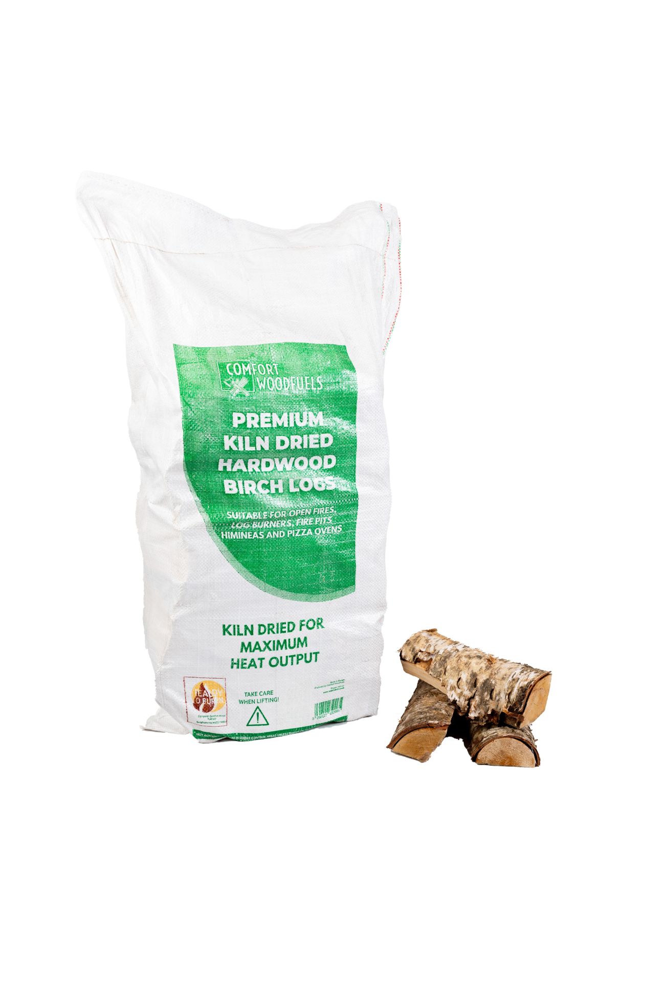 CWF Kiln-Dried Birch Logs - 60L Boot Bags