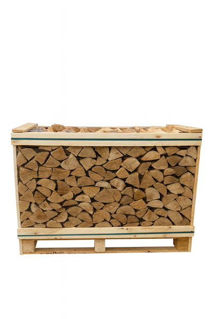 Standard Crate of Kiln-Dried Birch Logs